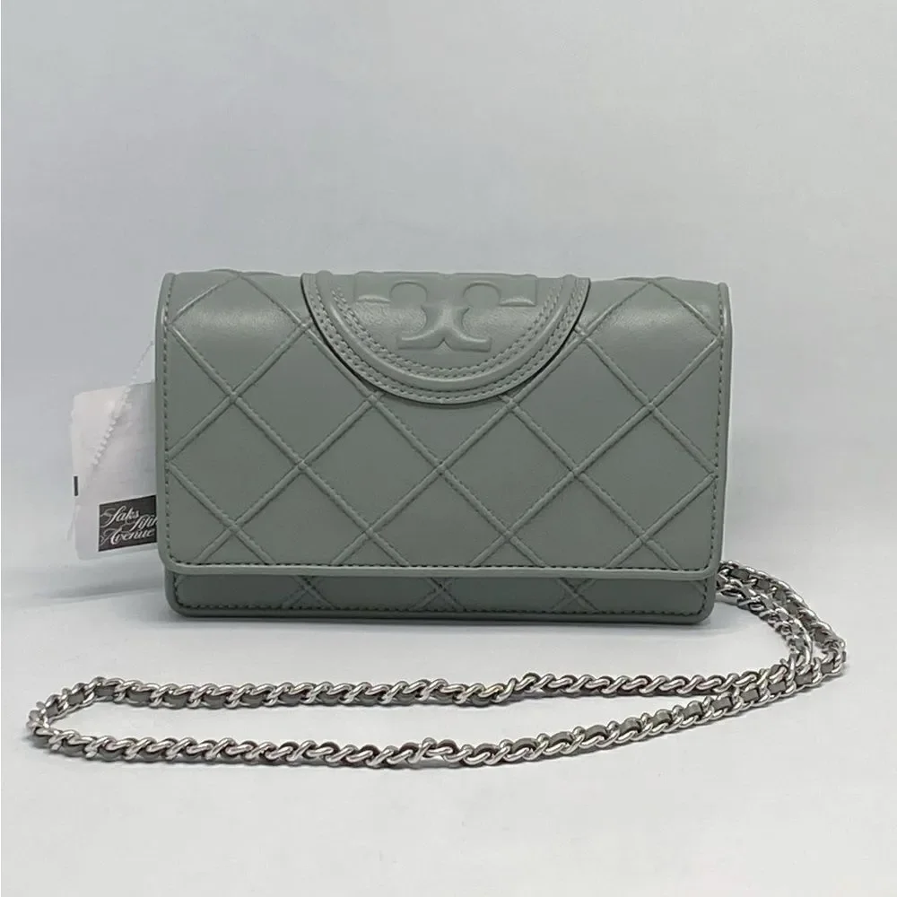 Tory Burch Fleming Soft Chain Wallet Bag